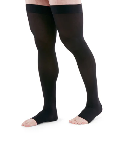 Duomed Advantage, 20-30 mmHg, Thigh High, Open Toe - Image 6