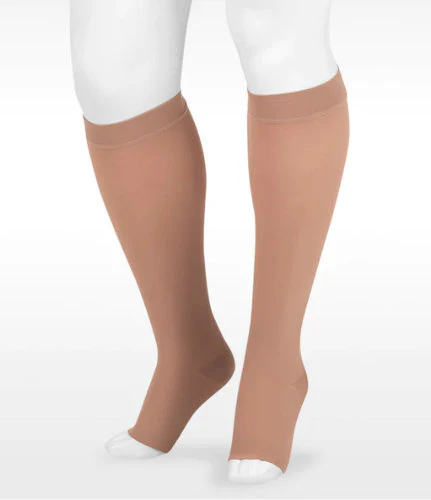 Juzo Dynamic MAX Knee High, 20-30 mmHg, 5 cm Silicone Band, Open Toe (3511MXAD5SB), - Image 2