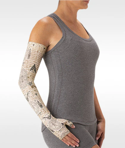 Juzo Soft Arm Sleeve w/Silicone Band (ALCHEMY)