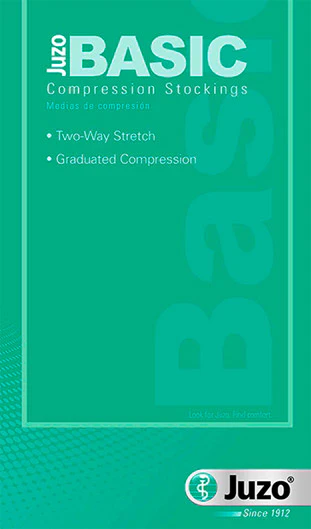 Juzo Basic Thigh High, 15-20 mmHg, Silicone Band, Open Toe (4410AGSB) - Image 4