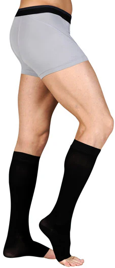 Juzo Dynamic Knee High, 20-30 mmHg, Open Toe (3511AD) - Image 3