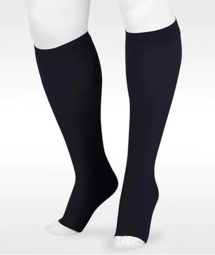 Juzo Dynamic MAX Knee High, 30-40 mmHg, 5 cm Silicone Band, Open Toe (3512MXAD5SB),