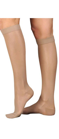 Juzo Naturally Sheer Knee High, 30-40 mmHg (2102ADFF) - Image 3