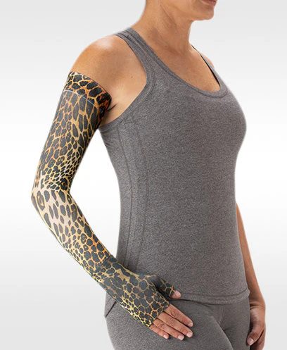 Juzo Soft Arm Sleeve w/Silicone Band (PROWLER)