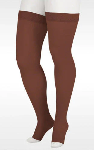 Juzo Soft Thigh High, 30-40 mmHg, Silicone Band, Open Toe (2002AGSB) - Image 3