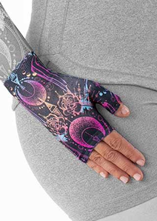 Juzo Soft Gauntlet w/Thumb (LUMINESCENT)