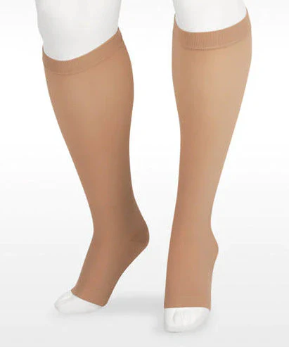 Juzo Soft Knee High, 15-20 mmHg, Open Toe (2000AD)