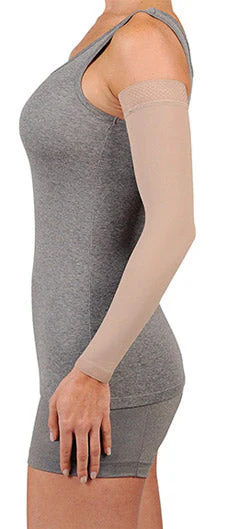 Juzo Soft MAX Arm Sleeve w/Silicone Dot Band, 20-30 mmHg (2001MXCGRSB) - Image 8