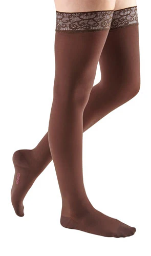 Mediven Comfort, 20-30 mmHg, Thigh High w/Lace Top Band, Closed Toe - Image 5