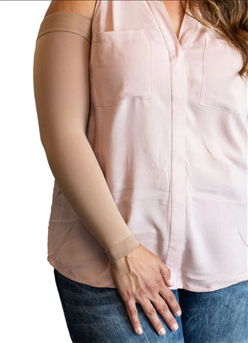 Mediven Comfort Armsleeve, 15-20 mmHg, Extra-Wide Microdot Top Band - Image 3