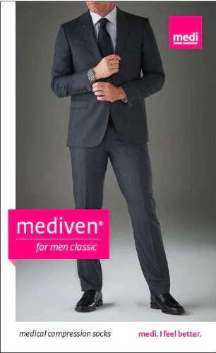 Mediven for Men Select, 15-20 mmHg, Knee High, Closed Toe - Image 5