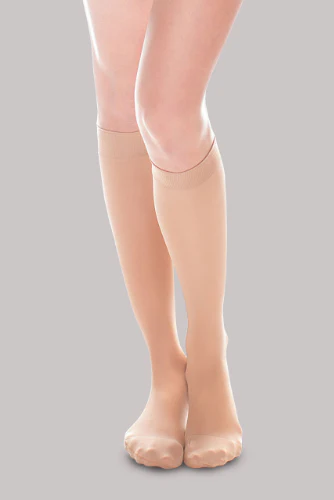 Therafirm Sheer Ease Women's Knee Highs, 20-30 mmHg, Closed Toe
