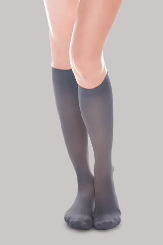 Therafirm Sheer Ease Women's Knee Highs, 20-30 mmHg, Closed Toe - Image 5