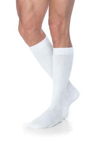 Sigvaris 160 EverSoft Diabetic Socks, 8-15 mmHg, Knee High - Image 3