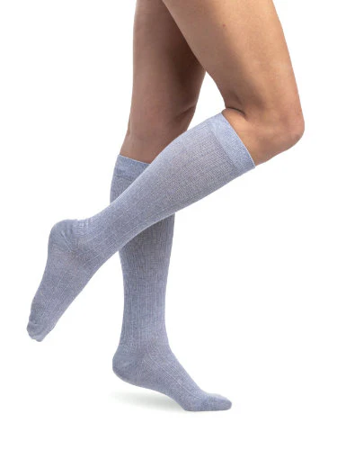 Sigvaris 252CW Style Linen for Women, 20-30 mmHg, Knee High, CT