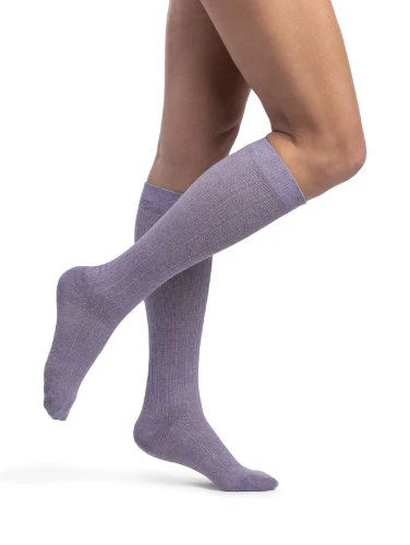 Sigvaris 252CW Style Linen for Women, 20-30 mmHg, Knee High, CT - Image 3