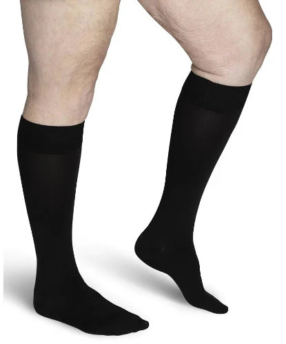 Sigvaris 552C Secure, 20-30 mmHg, Knee High, Closed Toe, Silicone Dot Band - Image 2