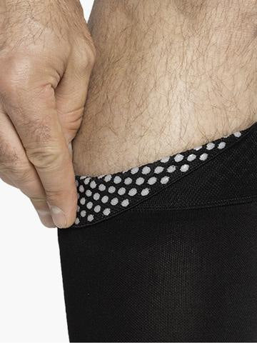 Sigvaris 553CO Secure, 30-40 mmHg, Knee High, Open Toe, Silicone Dot Band - Image 3
