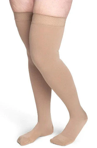 Sigvaris 554N Secure, 40-50 mmHg, Thigh High, Closed Toe, Silicone Band - Image 4