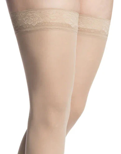Sigvaris 752N Medium Sheer, 20-30 mmHg, Thigh High, Closed Toe - Image 4