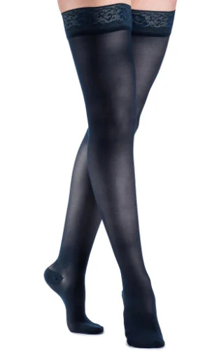 Sigvaris 783N Sheer, 30-40 mmHg, Thigh High, Grip Top, Closed Toe - Image 2