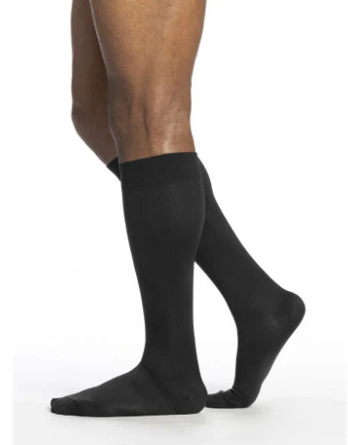 Sigvaris 823C/S Microfiber for Men, 30-40 mmHg, Knee High, Silicone Band - Image 3