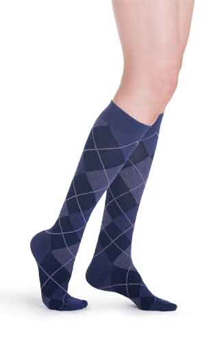 Sigvaris 832CW Microfiber Patterns Women's Knee High, 20-30 mmHg - Image 3