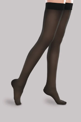 Therafirm Sheer Ease Women's Thigh Highs, 20-30 mmHg, Closed Toe - Image 2
