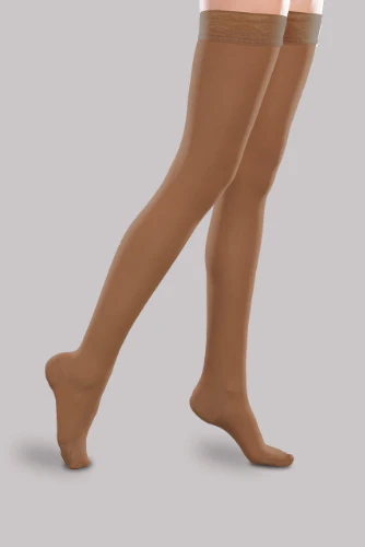 Therafirm Sheer Ease Women's Thigh Highs, 20-30 mmHg, Closed Toe - Image 3